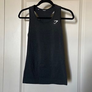 Black gymshark Vital seamless tank